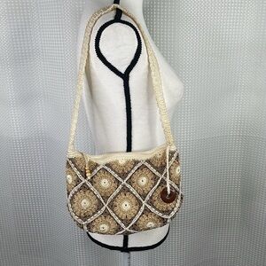 The Sak Crocheted Bag Shoulder Purse Summer Night Out